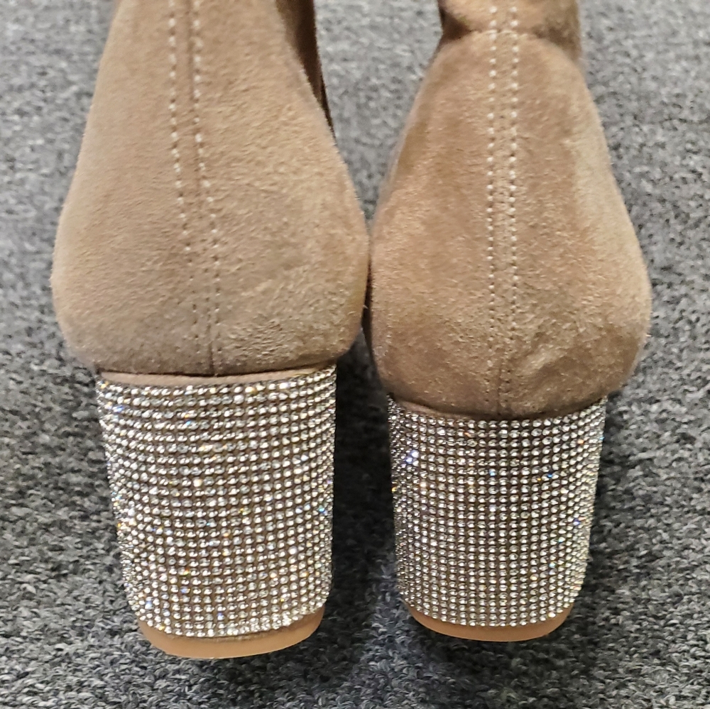 LAST PAIR💥Tan bling boots - Picture 5 of 7